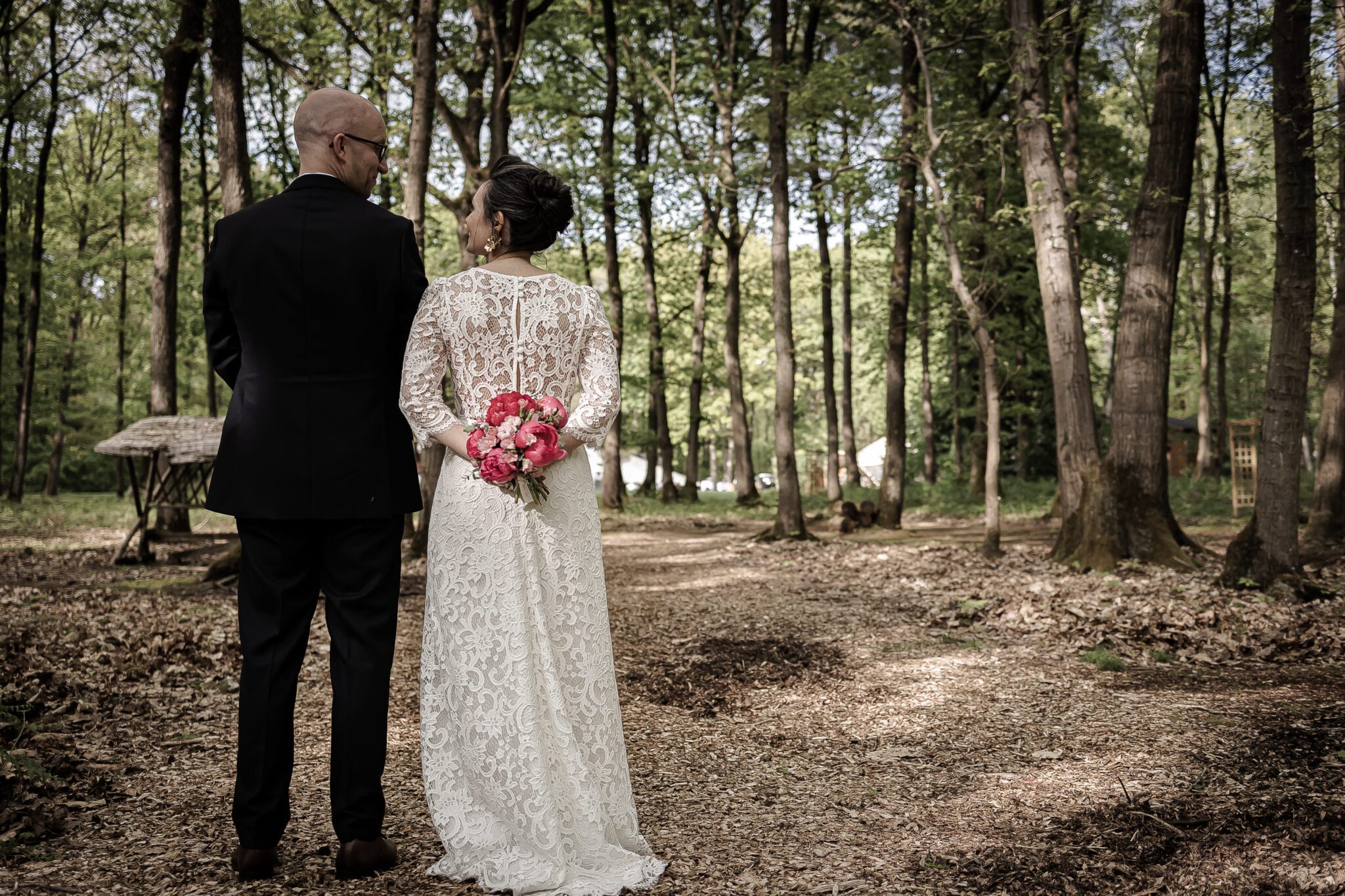 Photo de couple de mariage au Domaine de la Roche Couloir