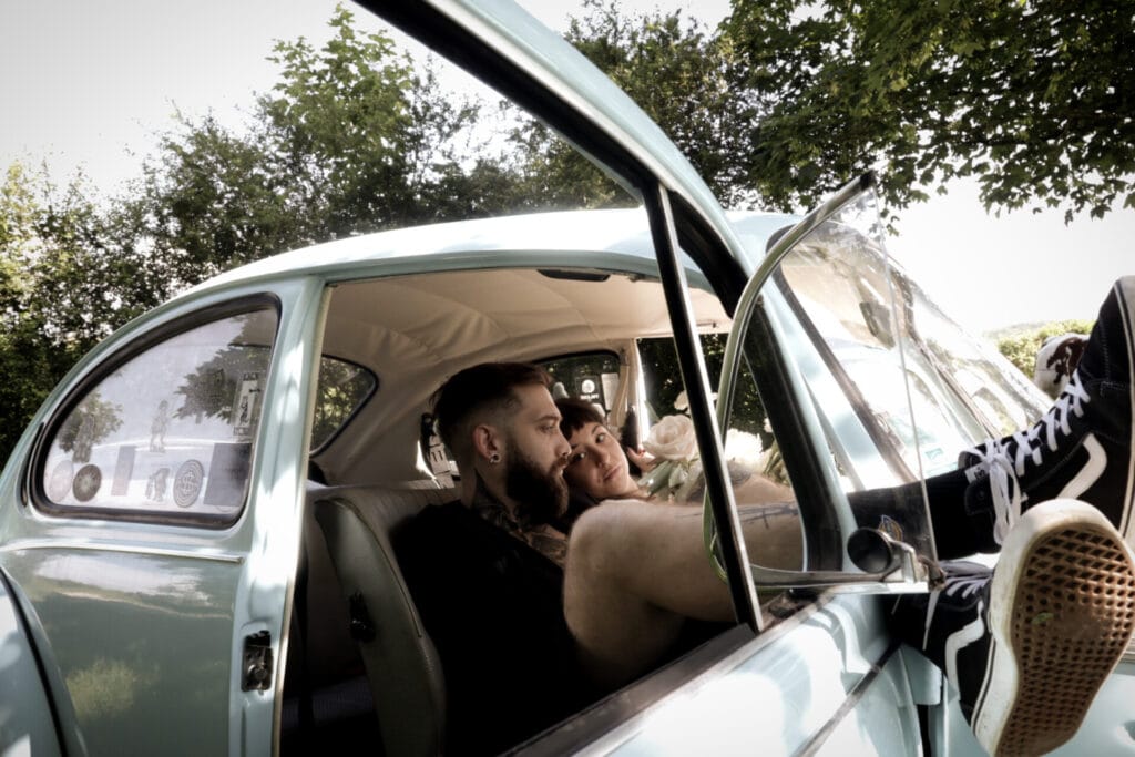 Photo d'inspiration mariage couple réalisée lors d'un shooting à Alençon